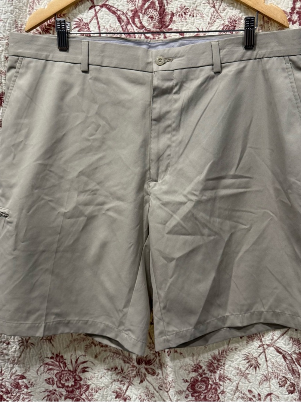 Champions Tour Khaki Golf Shorts Mens 38 Chino